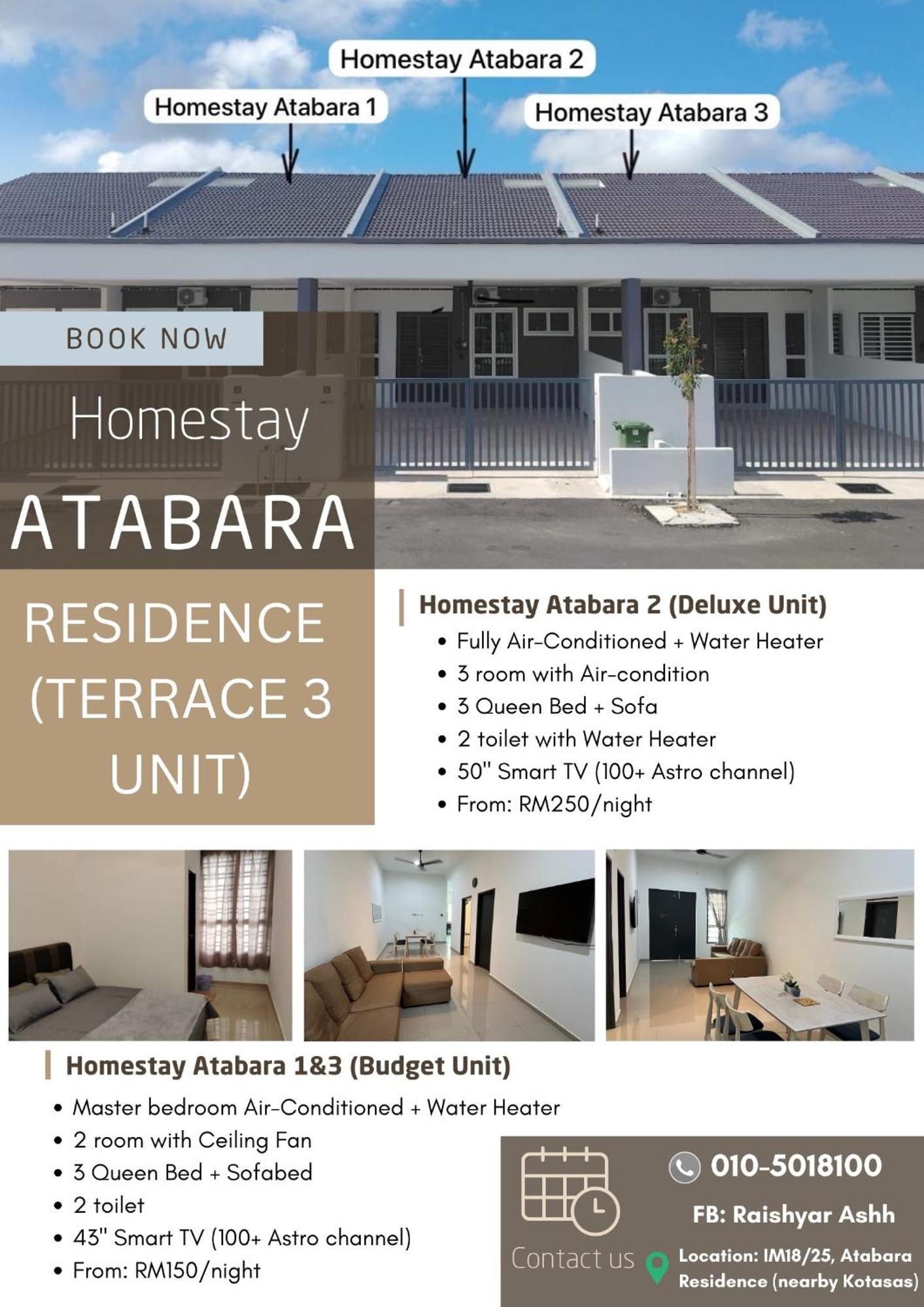 Rumah percutian Atabara 2